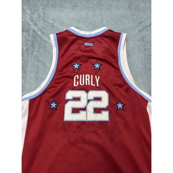 Harlem Globetrotters Jersey Curly 22 Platinum FUBU Men's XXL Vintage 75th - Picture 8 of 10